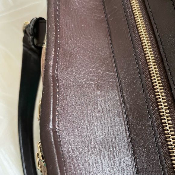 BURBERRY Haymarket Check Metal Stitch Lowry Shoulder Bag - Picture 15 of 15